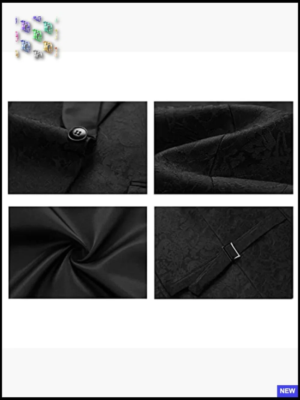 Slim Fit 3 Piece Tuxedo Suit Set Paisley Shawl Lapel Prom Wedding Formal